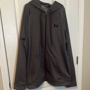 Under Armour Charcoal Full-Zip Hoodie